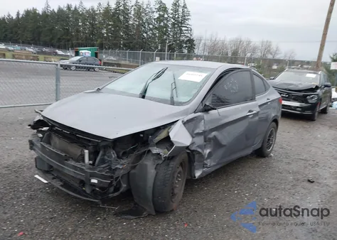 2016 Hyundai Accent Se из США, поврежденный, VIN KMHCT4AE8GU089496